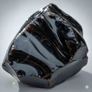 ossidiana pietra roccia vulcanica vetro vulcanico