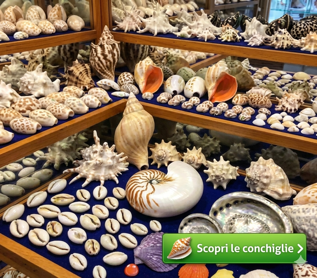 Conchiglie da Collezione di Tutto il Mondo